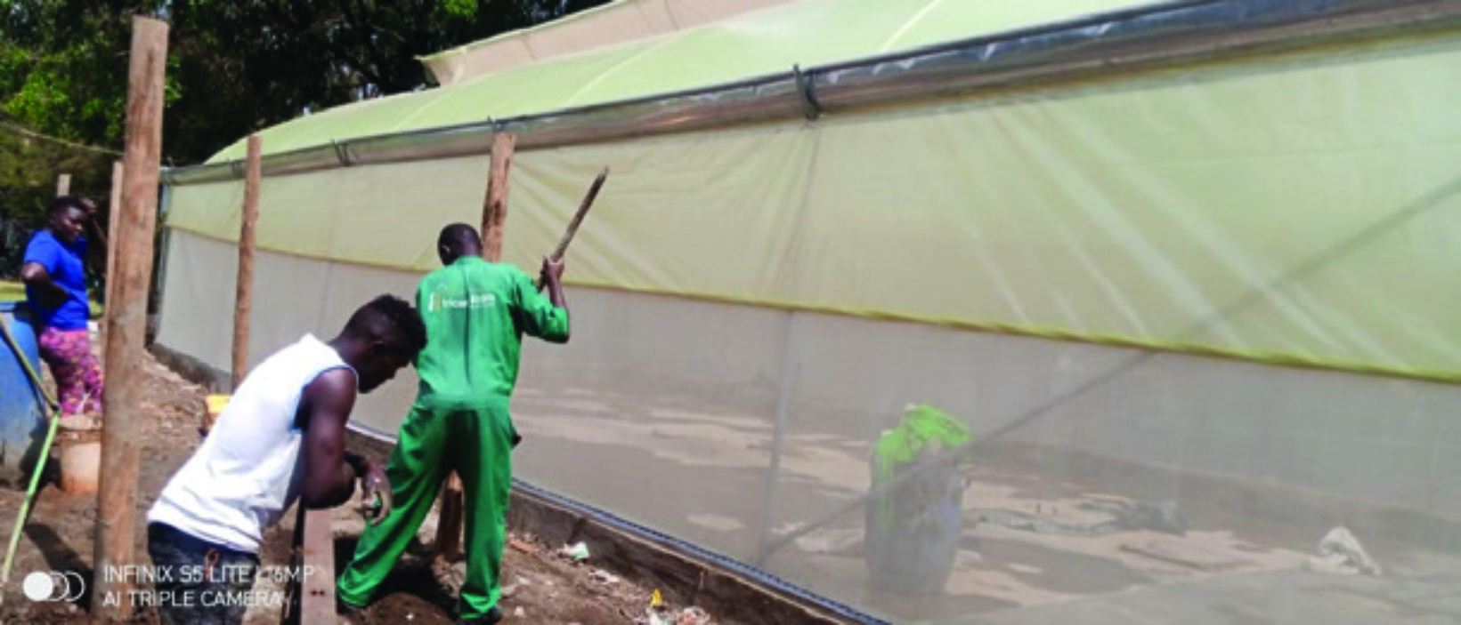 Modern farm structures and greenhouses